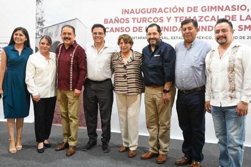 Acude Francisco Vázquez a inauguración de ampliación del Ixtamil-SMSEM